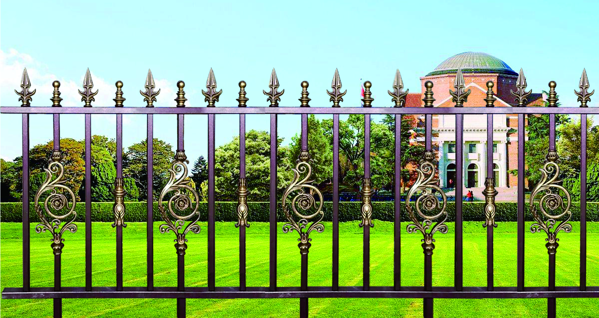 Mesh Garden Fence