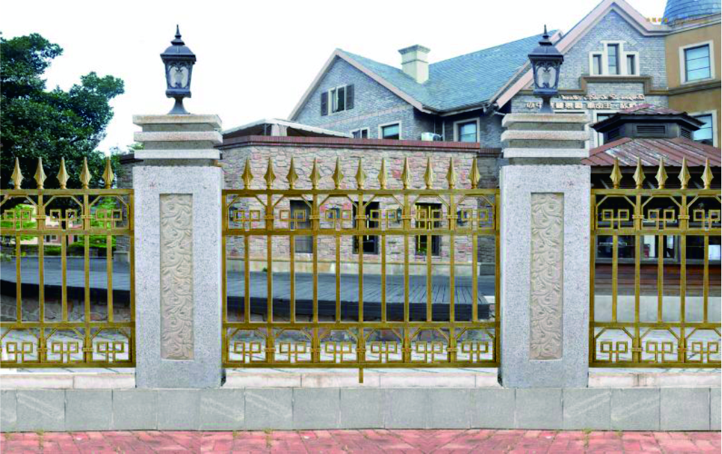 Glass Panel Fence
