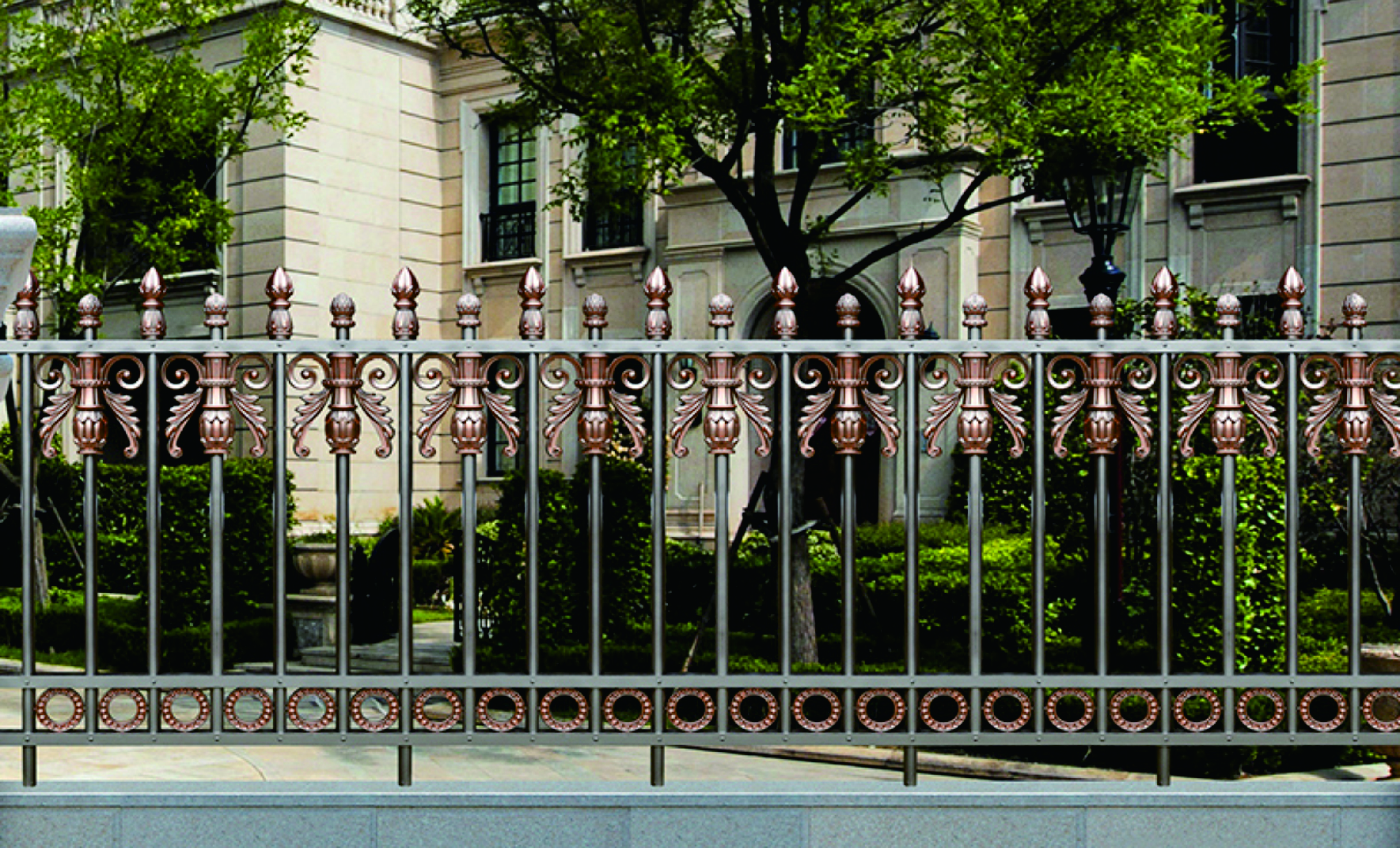 Horizontal Slat Fence