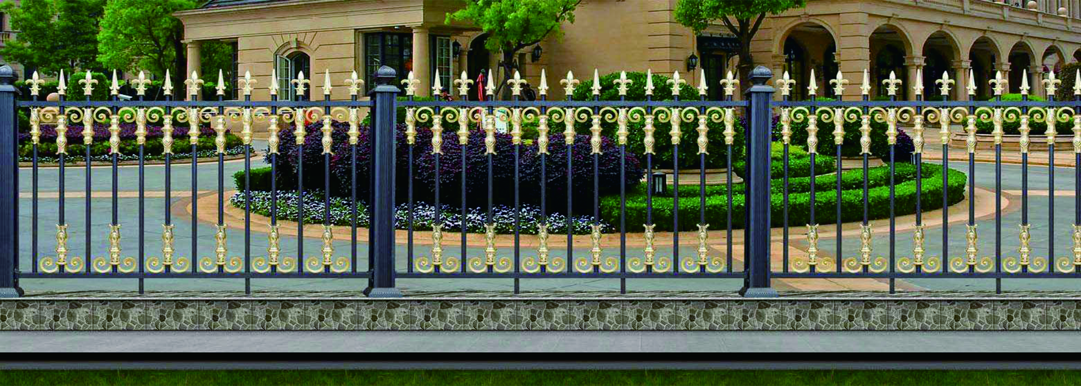 Scalloped Fence