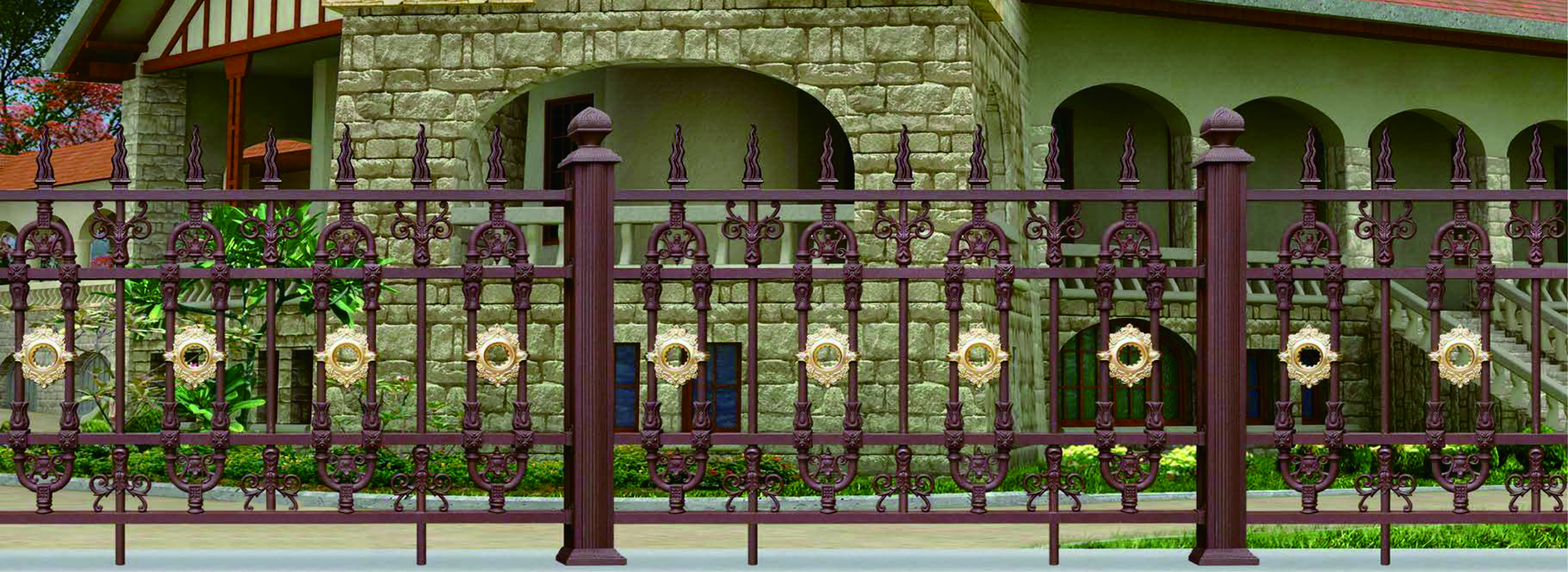 Arched Fence