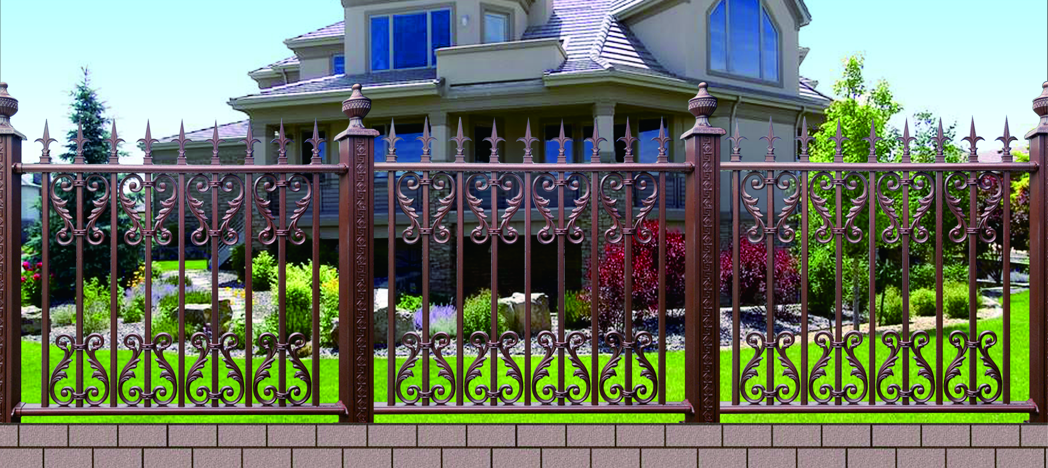 Corner Fence Section