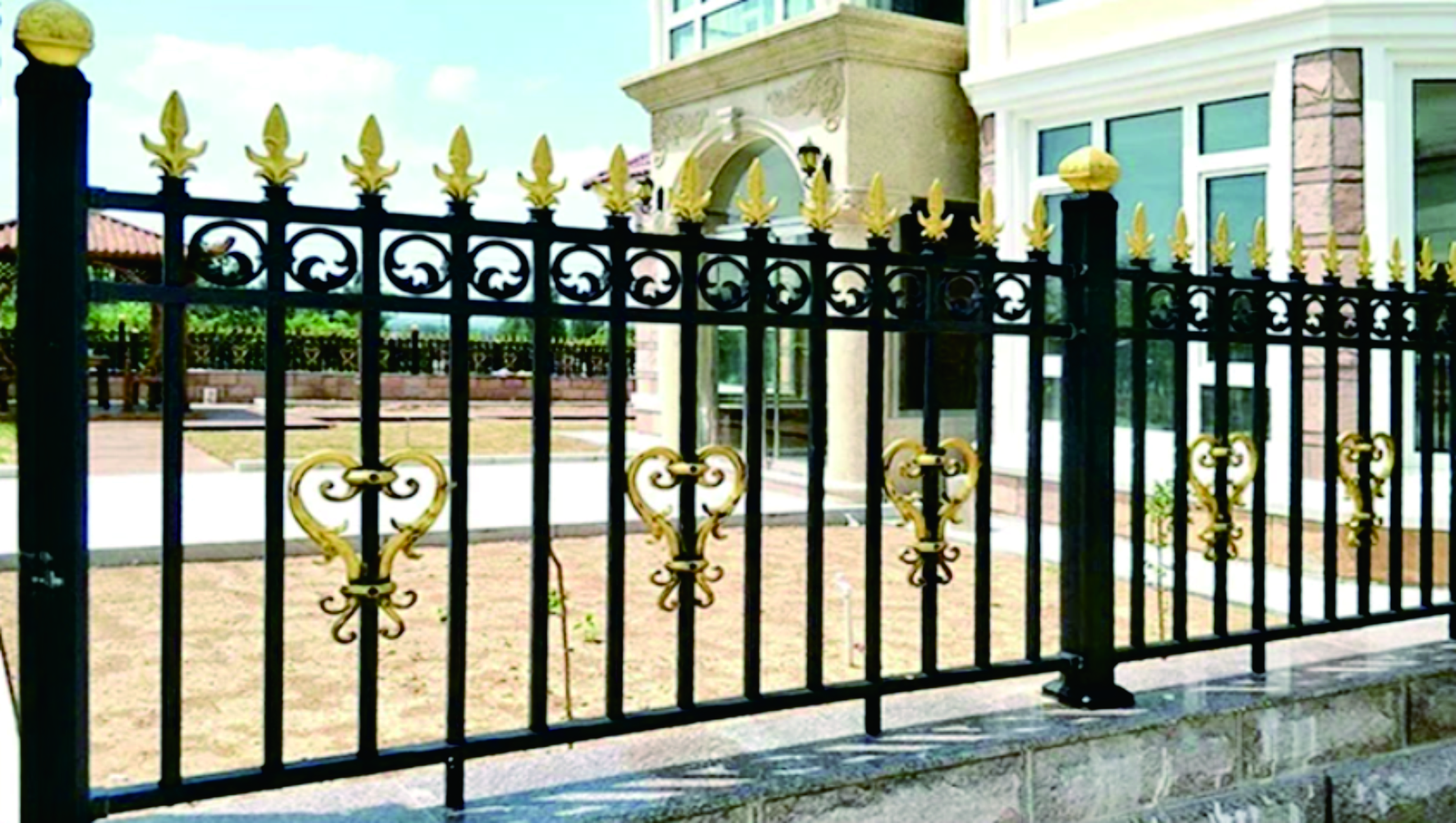 Wrought Iron Fence