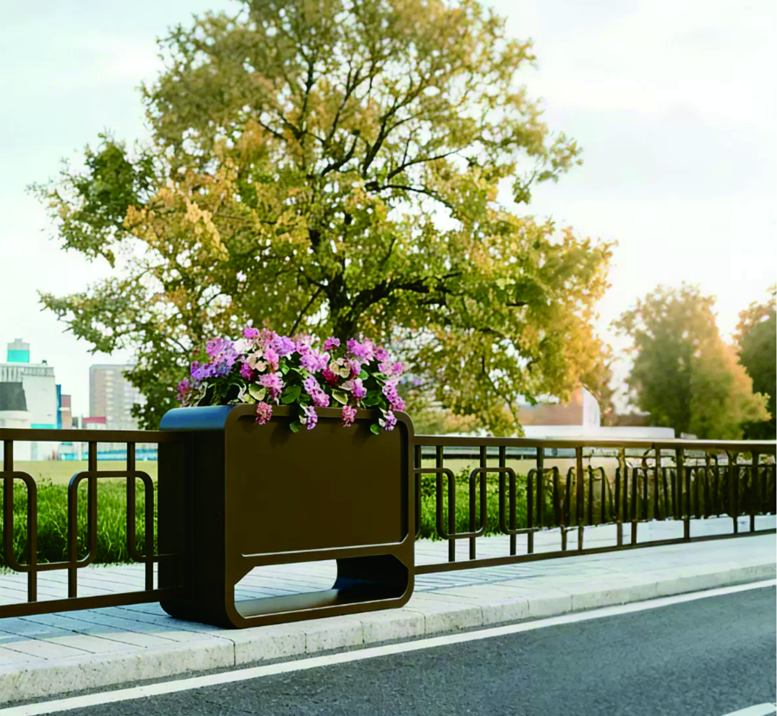 Privacy Planter Fence