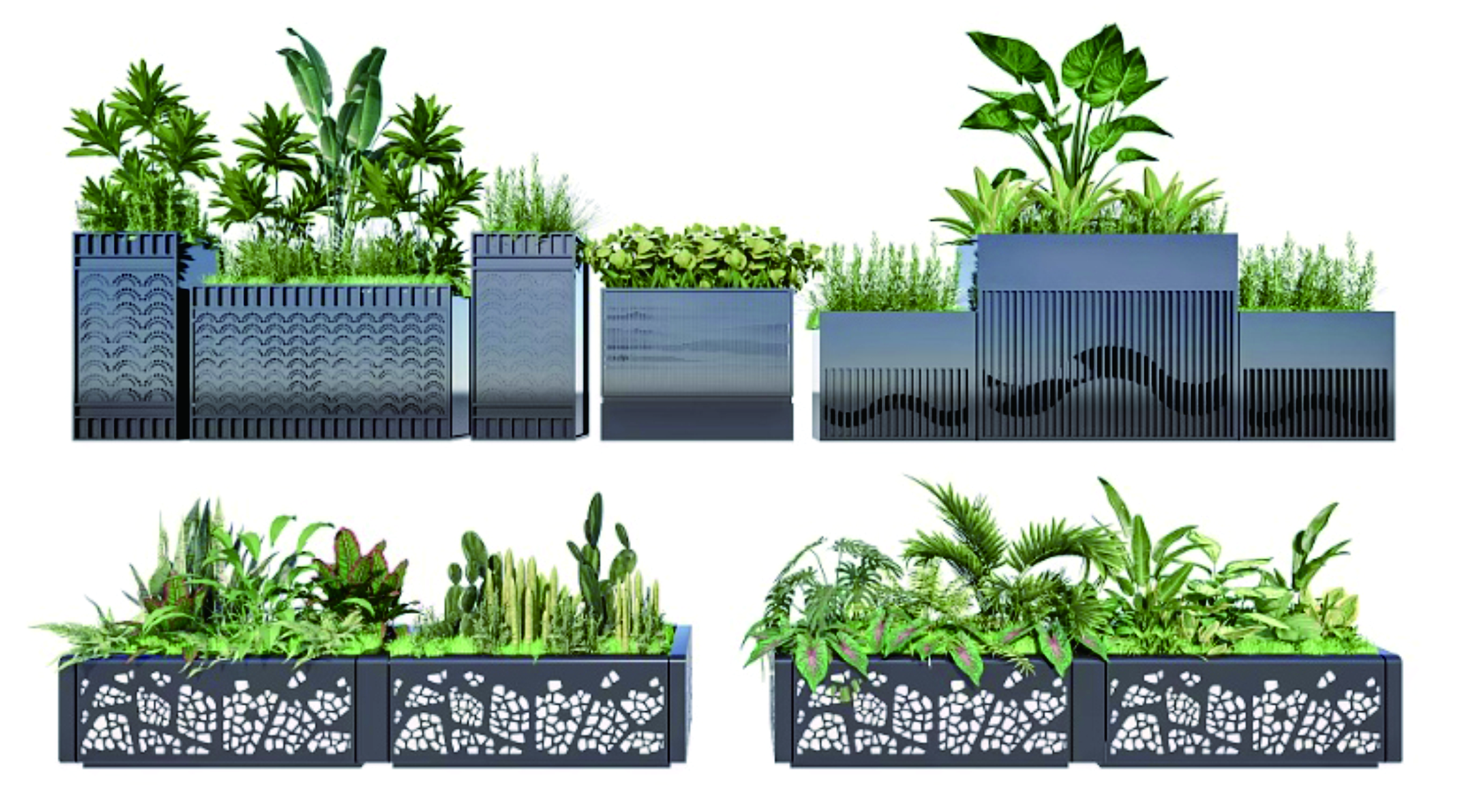 Rolling Planter Box