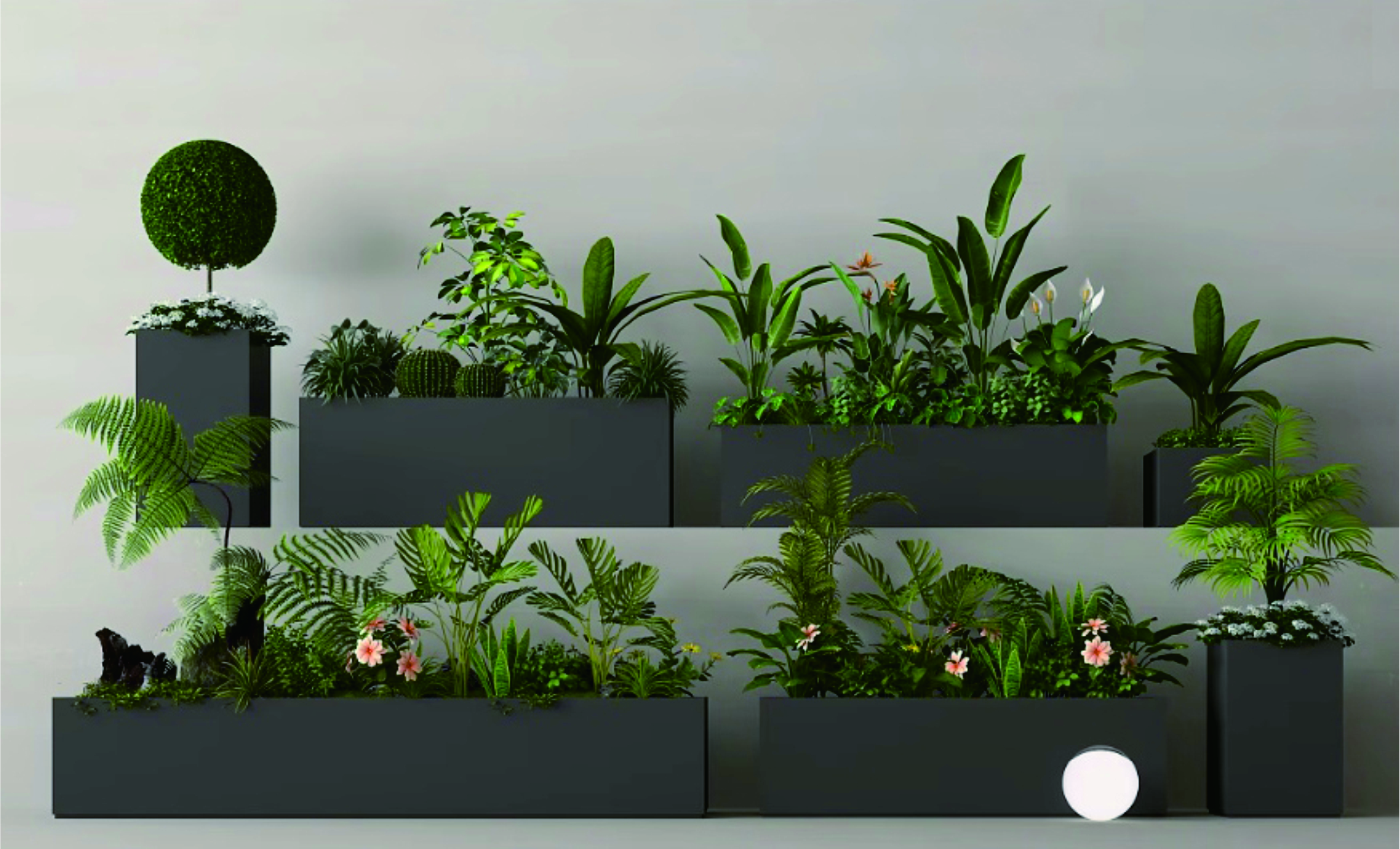 Trough Planter Box