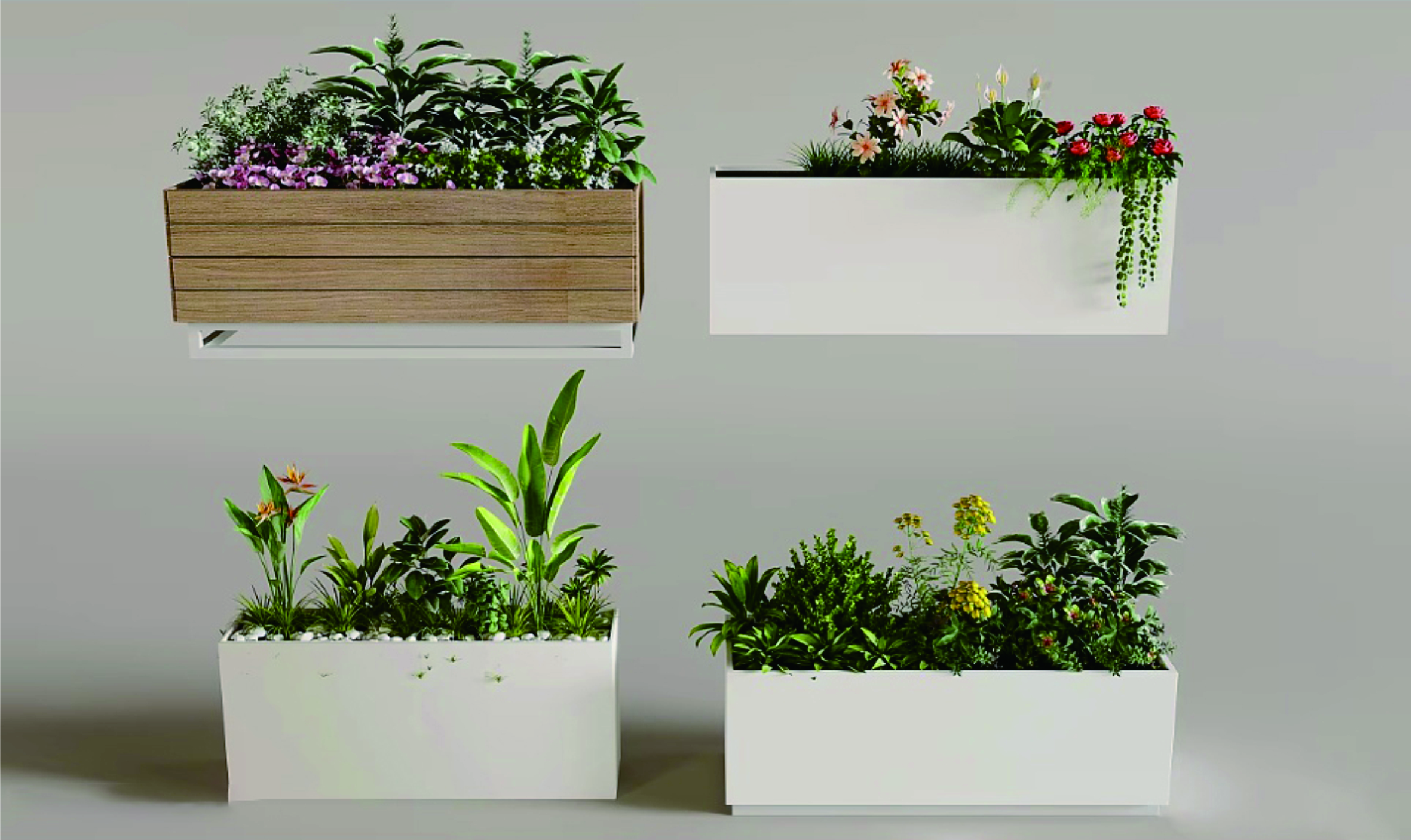 Cube Planter Box